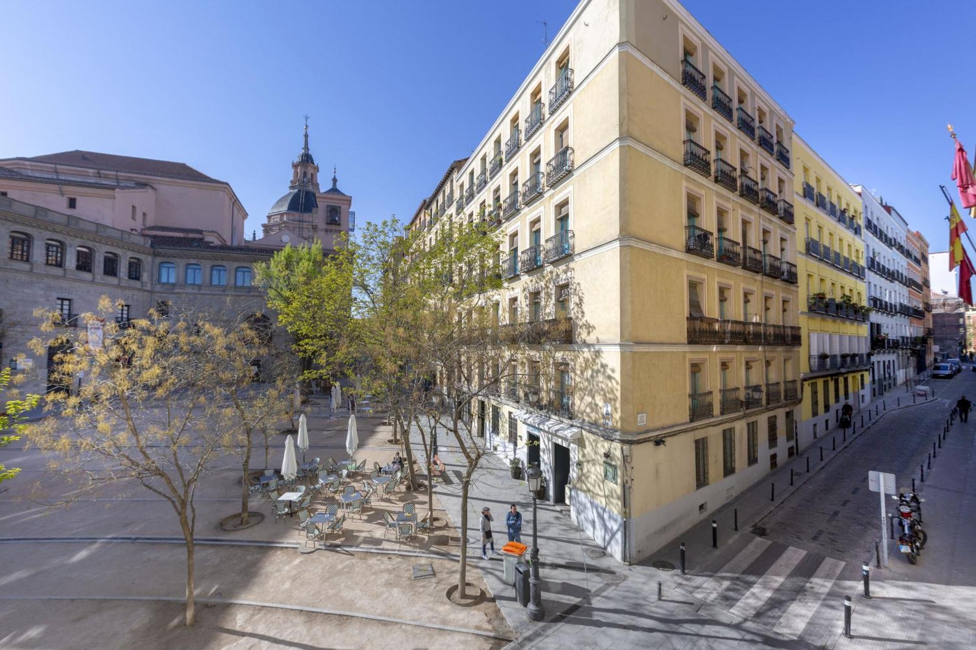 Precioso Apt En La Plaza De La Paja Latina Madrid Eksteriør bilde